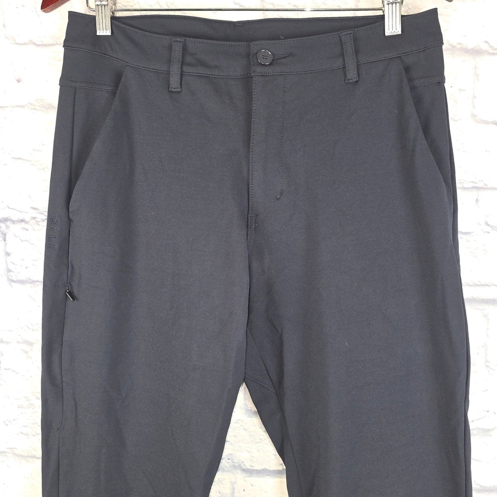 BYLT Premium Men Basics Everyday Stretch Pant Slim Fit Navy Blue Size 32X31